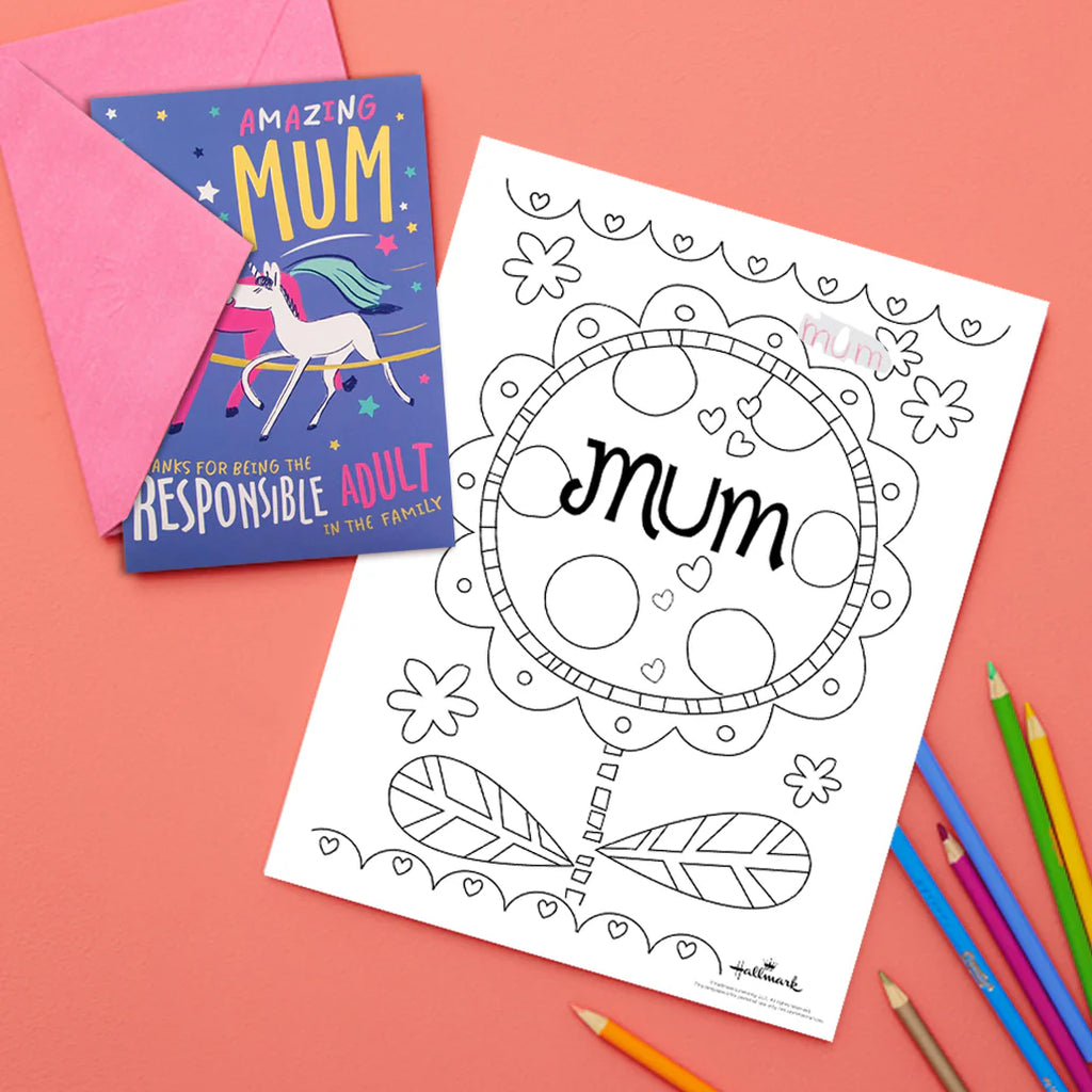 Free Printable Mother's Day Colouring Pages