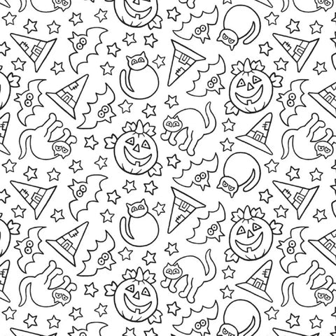 10 Free Halloween colouring pages for kids and adults