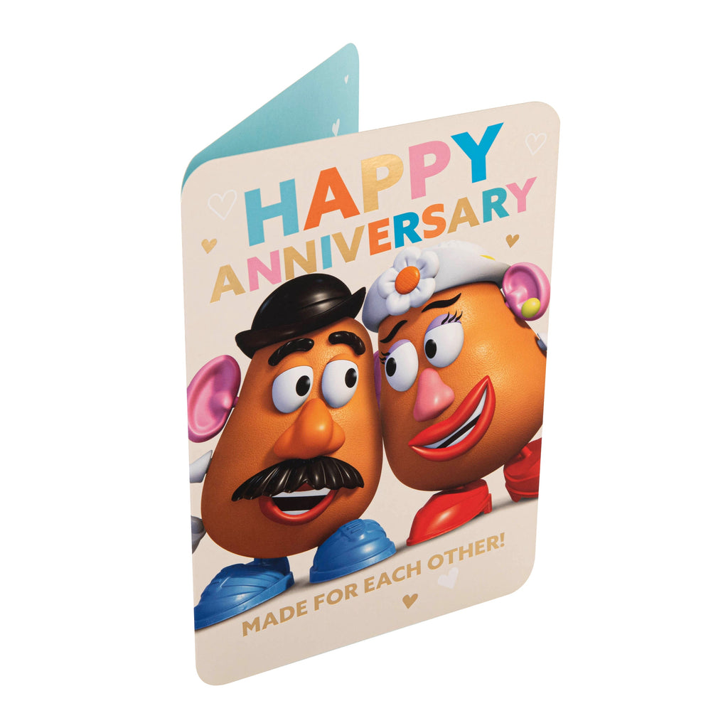 Anniversary Card - Disney Mr & Mrs Potato Head Design