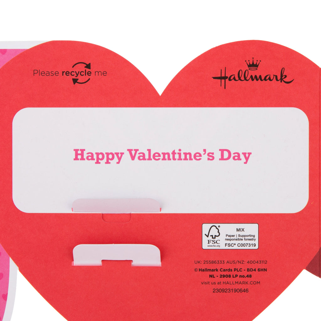 Valentine's Day Card for Wife - 3D Fold-Out Banner Design