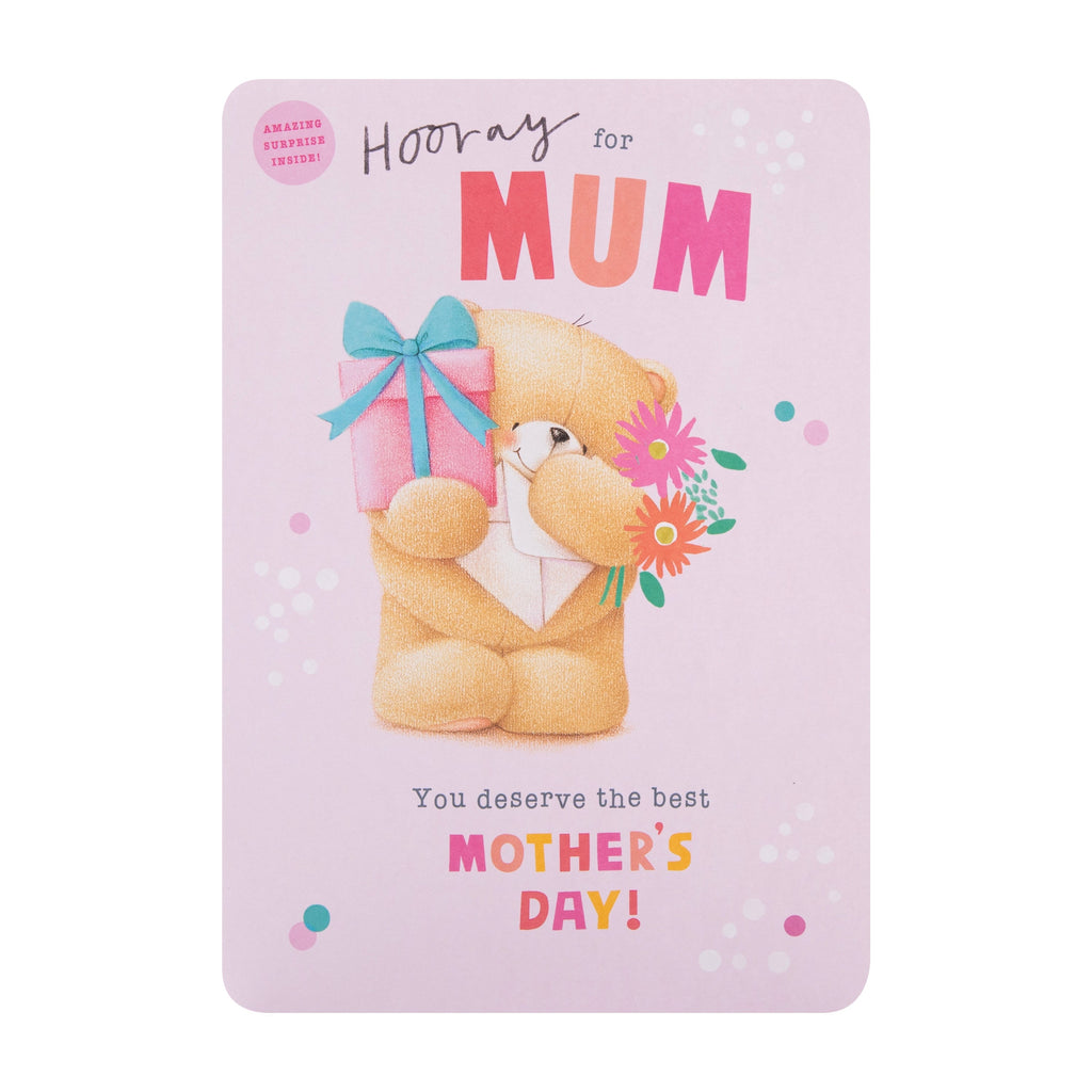 Interactive Forever Friends Mother's Day Card for Mum with QR Code