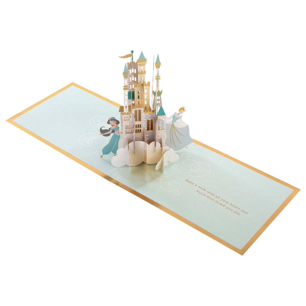 Any Occasion, Birthday Card - 3D Pop-Up Disney Princesses Design