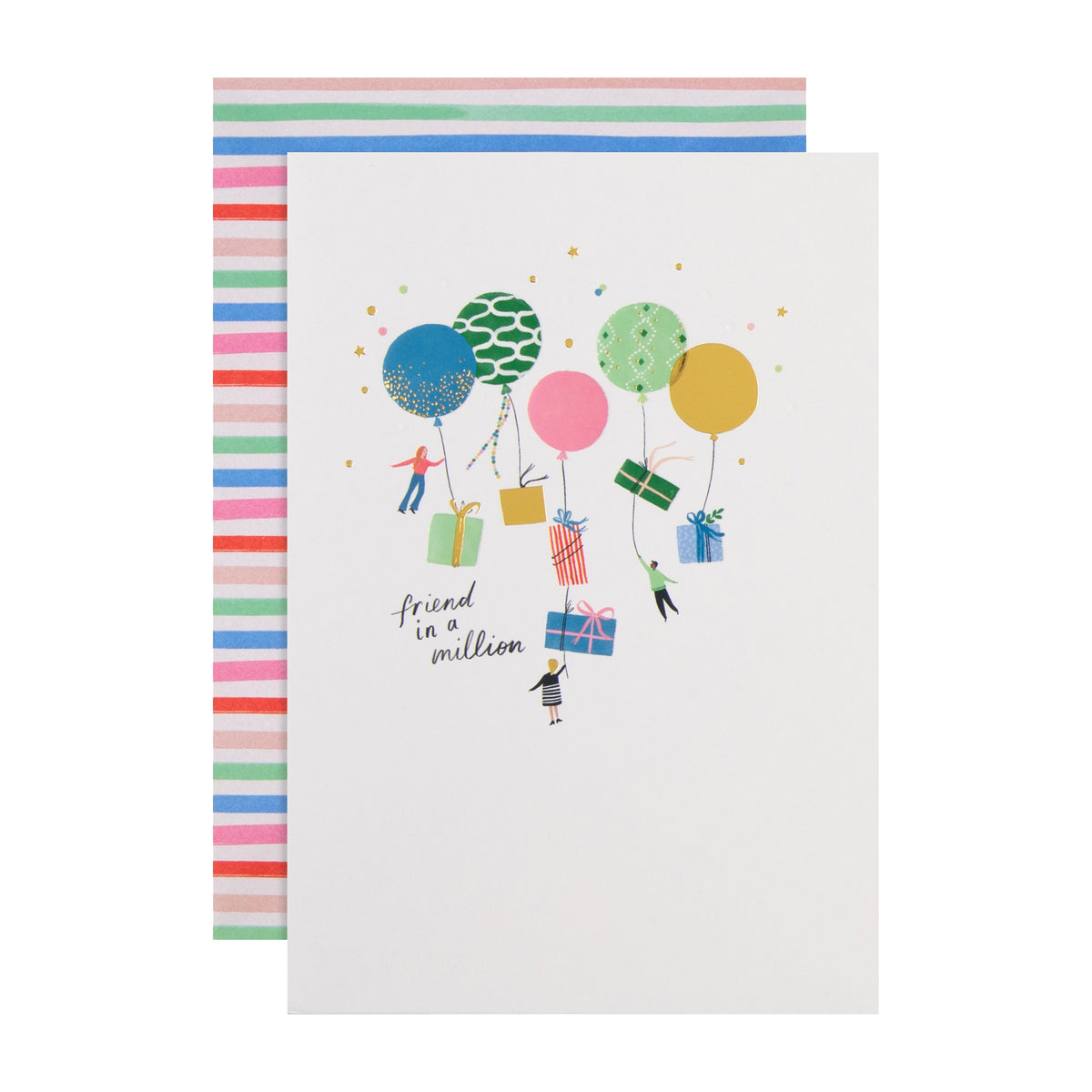 Daydream Wishes Birthday Card Balloons & Presents | Hallmark UK