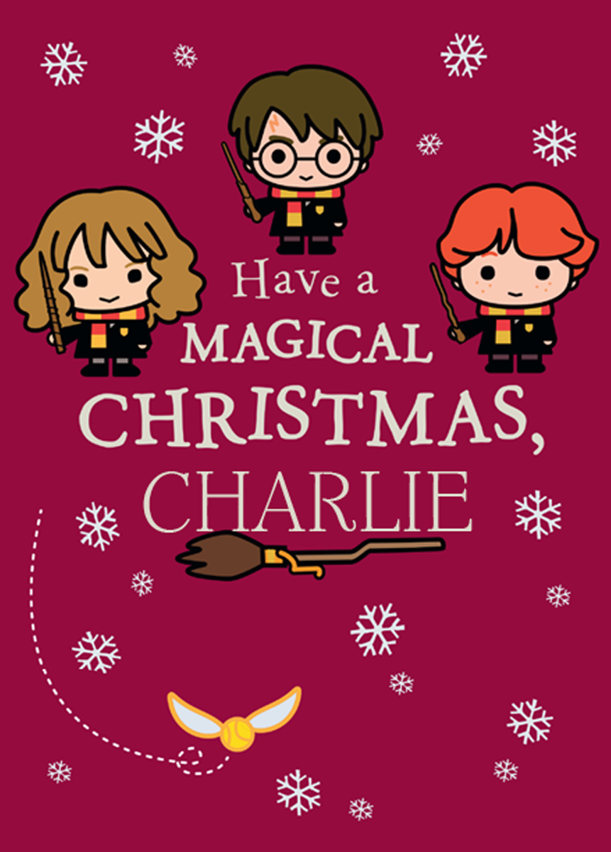 Personalised Harry Potter™ Friendship Kids Christmas