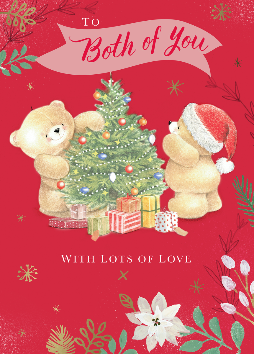 Hallmark Biglietto di Natale per marito, con scritta Forever Friends (lingua italiana non garantita