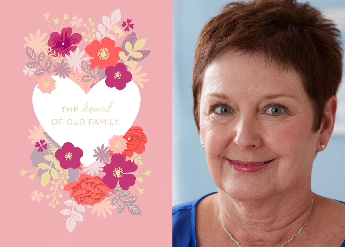 Personalised Photo Upload Heart Floral Mother's Day Card | Hallmark UK