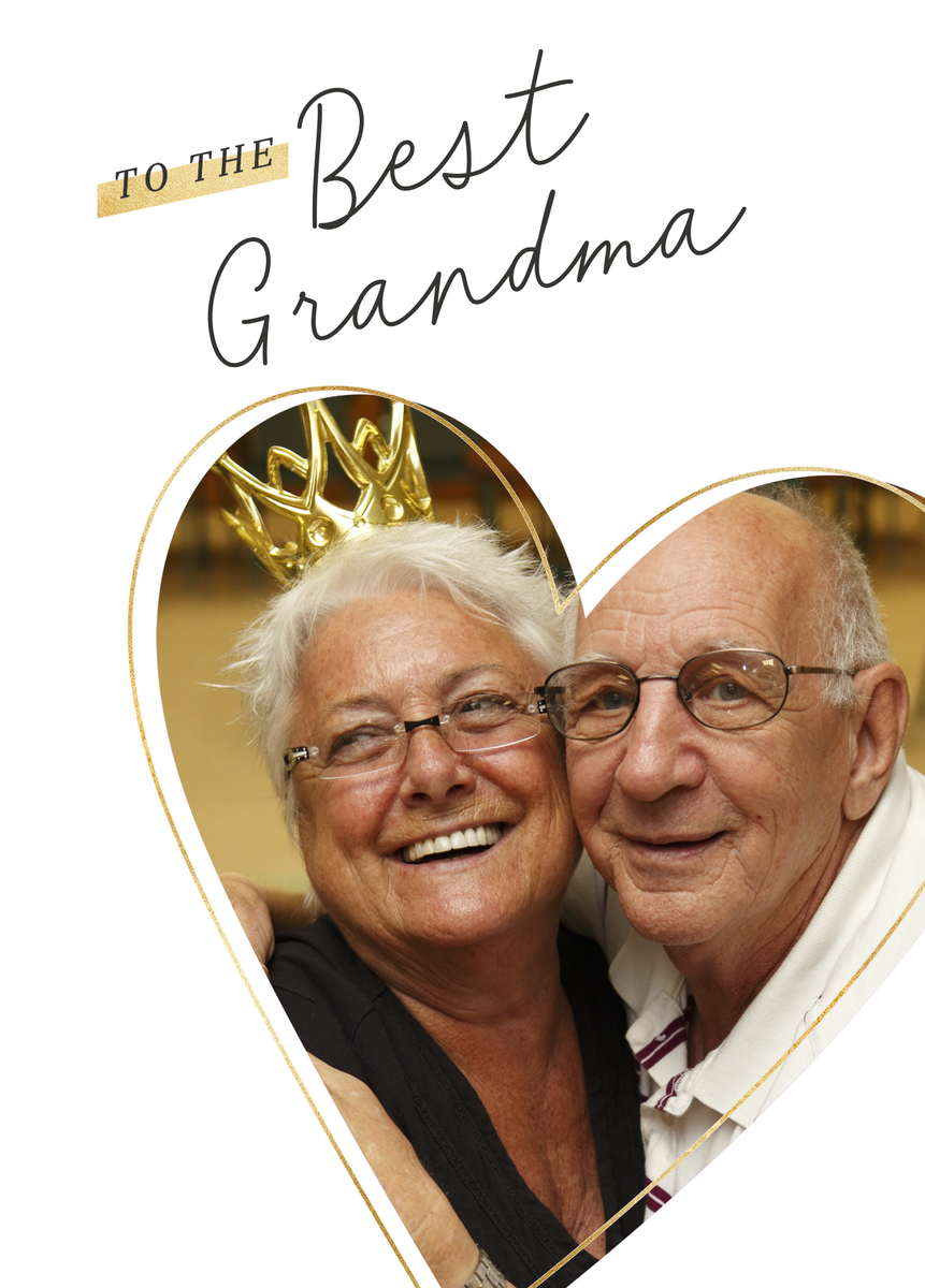 Personalised Photo Upload Editable Heart Mother's Day Card | Hallmark