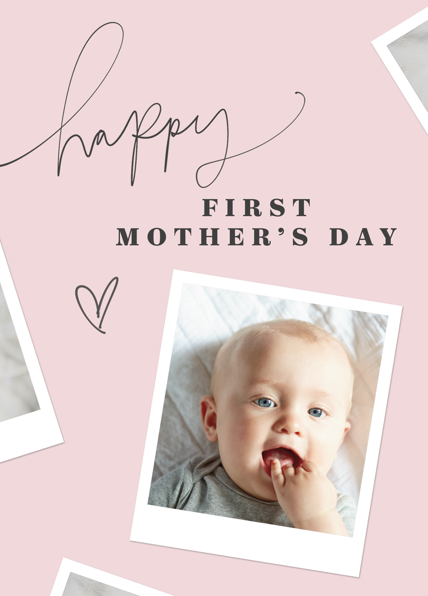 Personalised Photo & Editable Heart First Mother's Day Card | Hallmark
