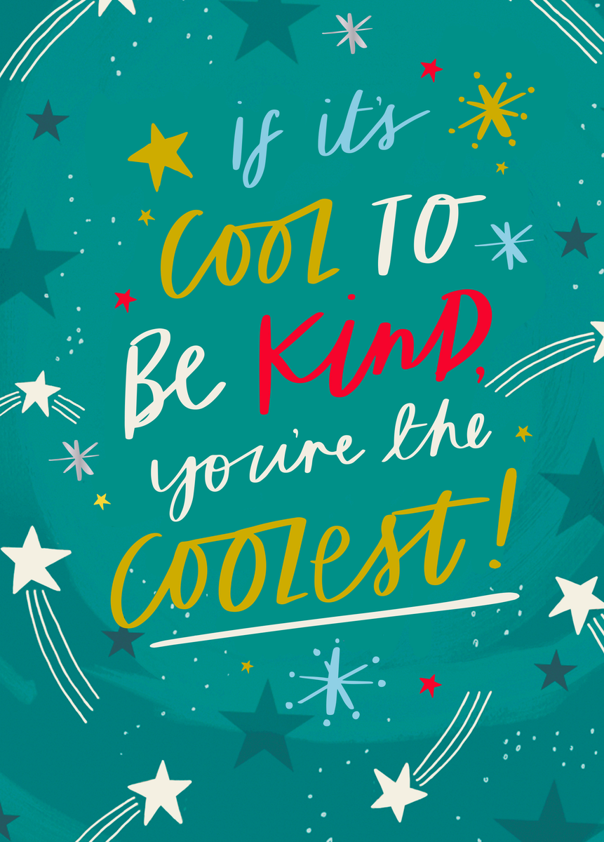 Personalised State Of Kind Cool Stars Christmas Card Hallmark