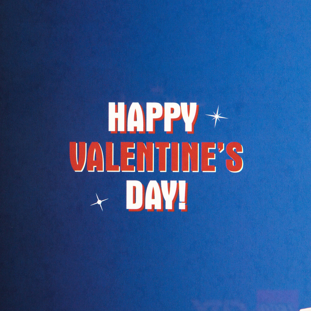 Valentine's Day Card - Lego Astronaut Design