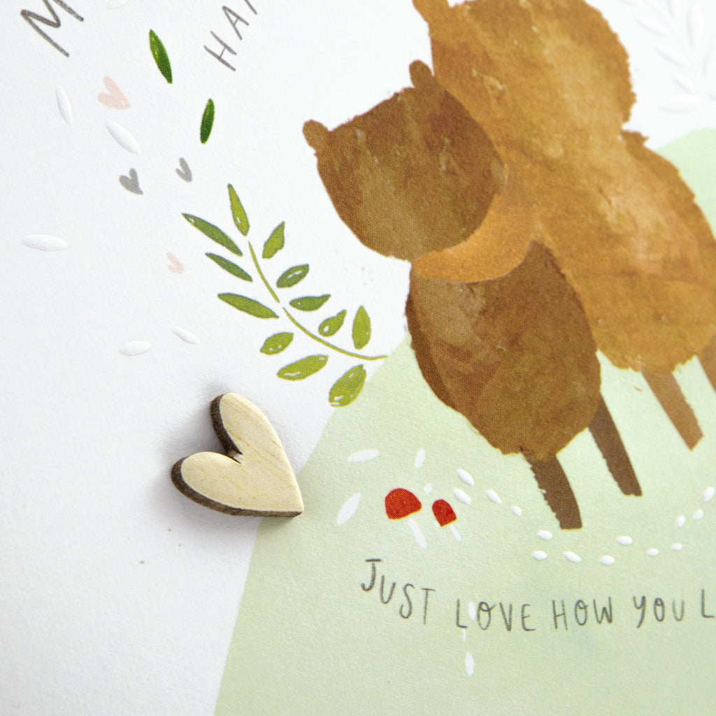 Anniversary Card for Mum and Dad - Cute Illustrated Design