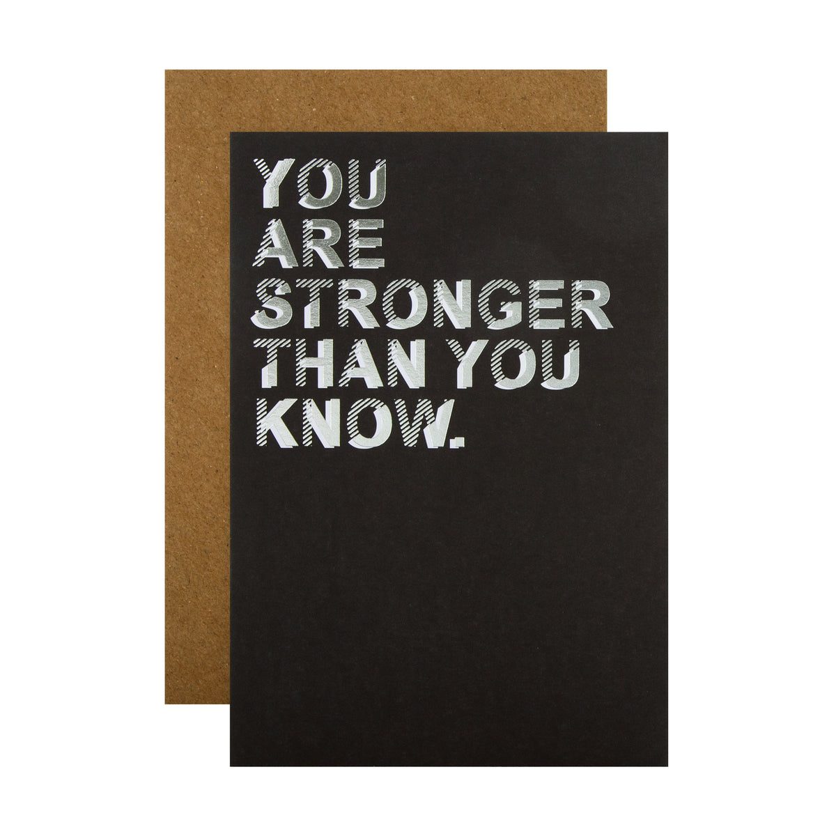 General Support Card - Contemporary Text Based Design – Hallmark