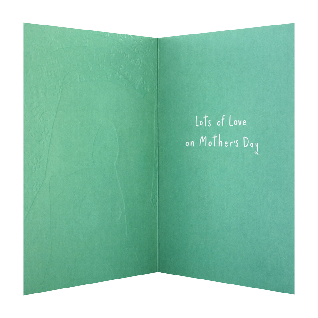 Mother's Day Card for Mummy from Your Little Boy - Cute Bear Design