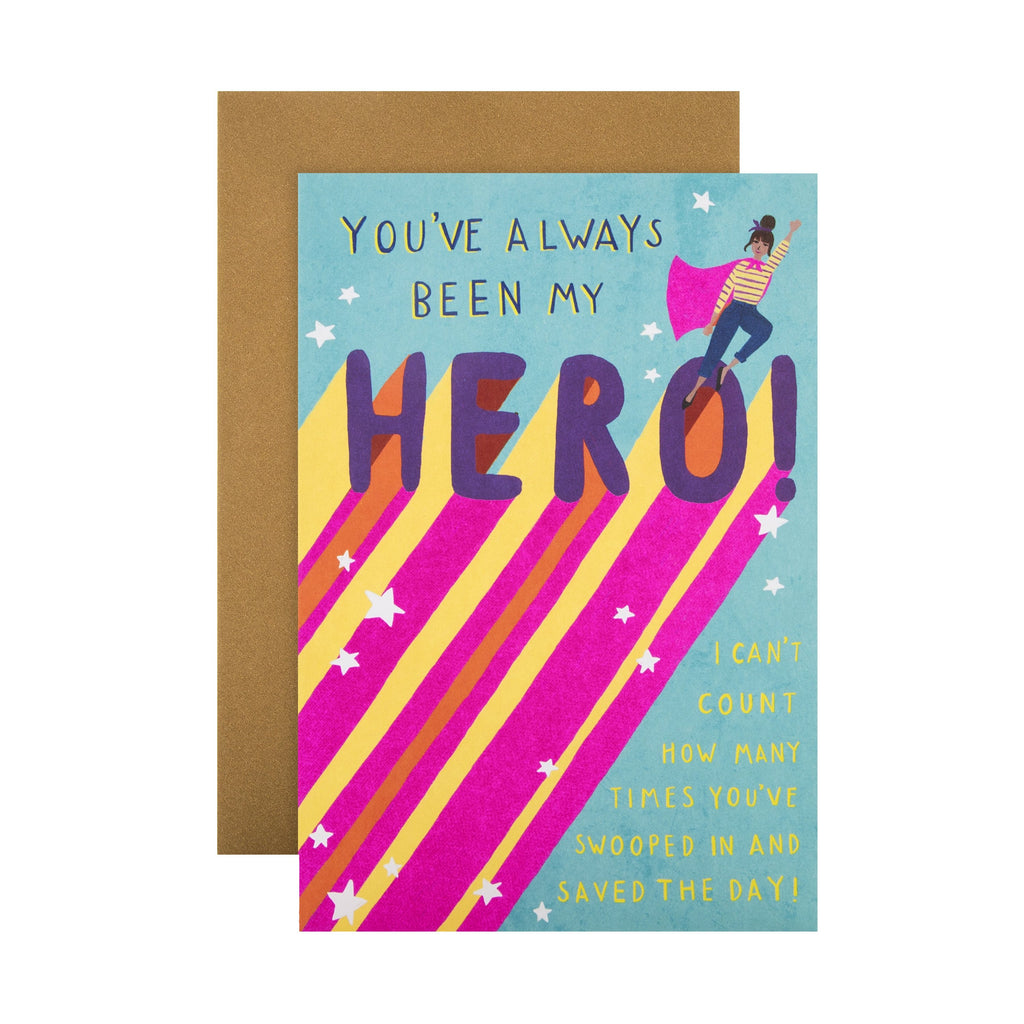 Recyclable Mother's Day Card - Contemporary 'State of Kind' Hero Design