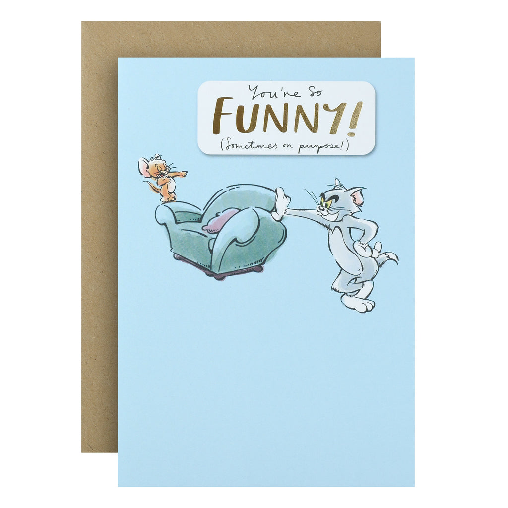 Any Occasion Card - Funny Warner Bros, Tom and Jerry™️ Design