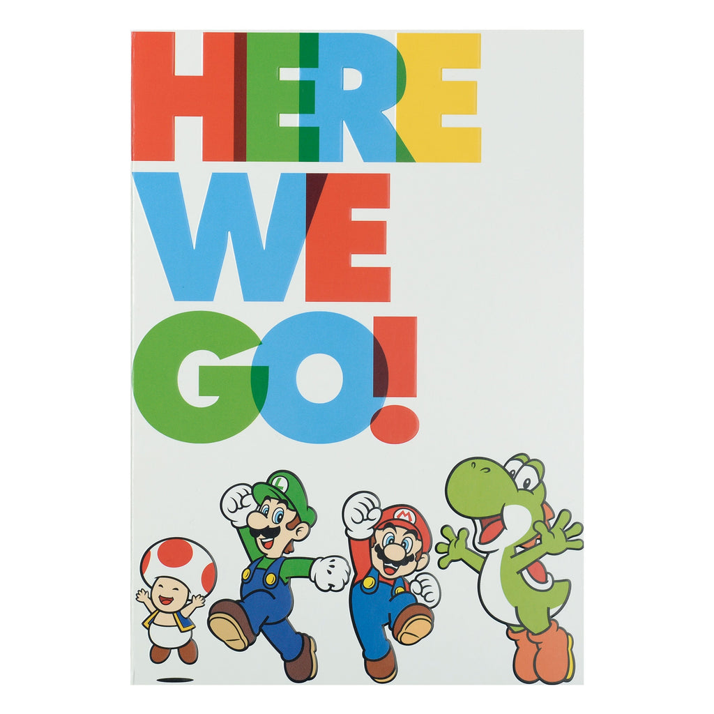 Any Occasion Kids' Celebration Card - Fun Super Mario™️ Design