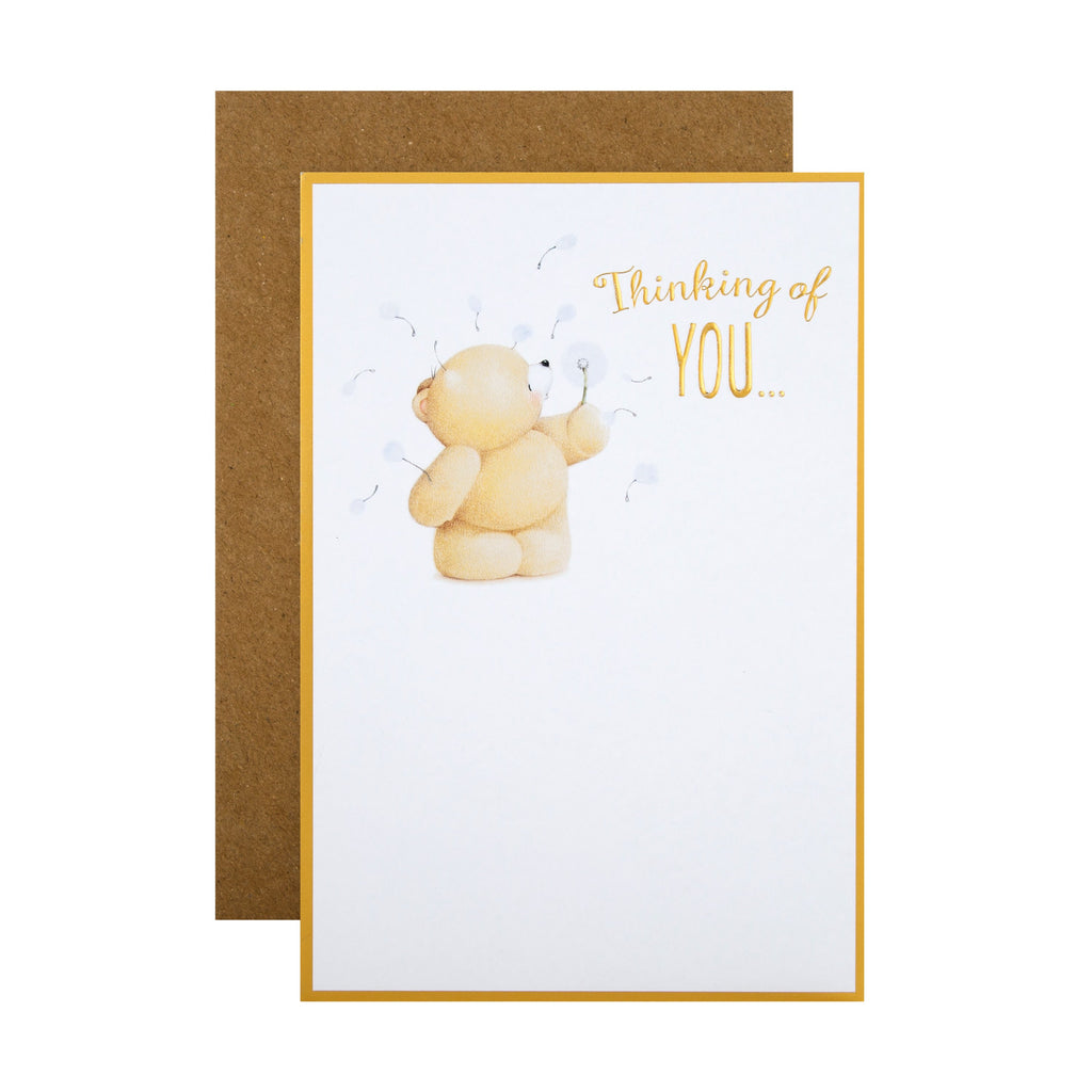 Thinking of You Card - Cute Forever Friends Design