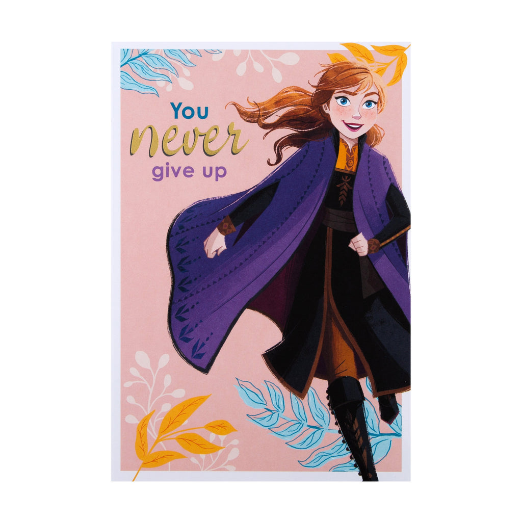 Encouragement Card - Disney Frozen 2 Anna Design
