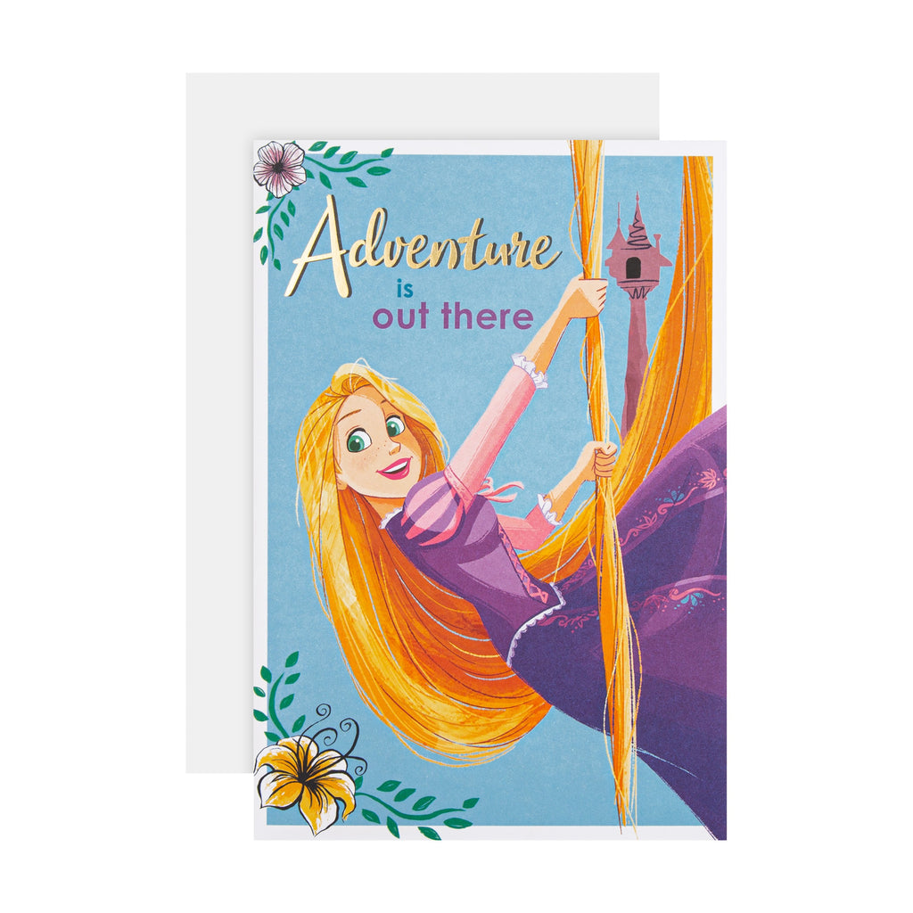 Encouragement Card - Disney Princess Rapunzel Design
