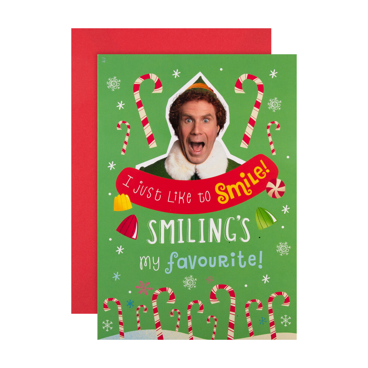 I Just Like To Smile Smiling's My Favorite Elf SVG, Buddy The Elf SVG - View #11
