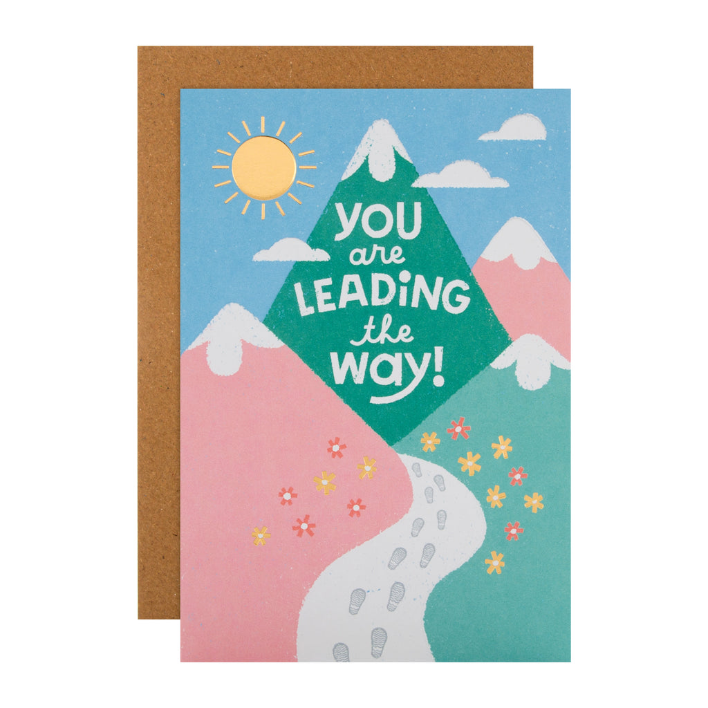 Little World Changers™️ Encouragement and Empowerment Card for Kids -  Contemporary Illustrated Design