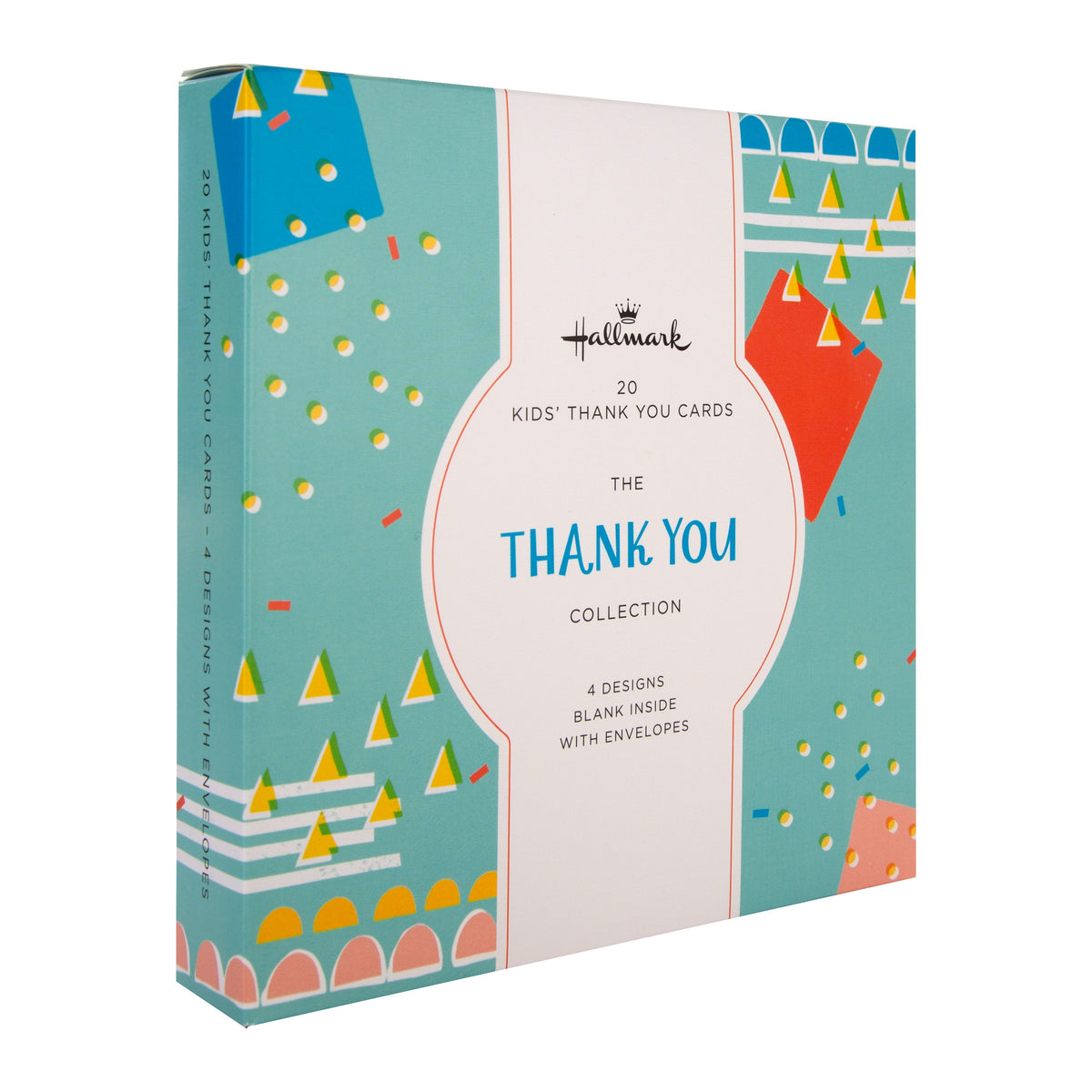 Kids' Thank You Cards Multipack of 20 in 4 Cute Designs Hallmark