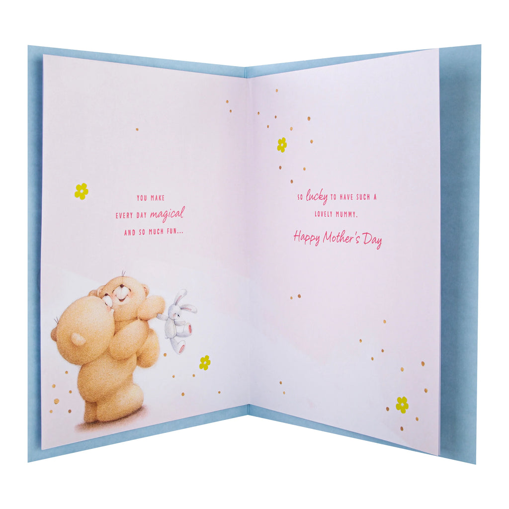 Luxury Boxed Mother's Day Card for Mummy - Cute Forever Friends Design & Gift Box