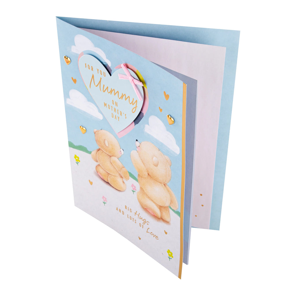 Luxury Boxed Mother's Day Card for Mummy - Cute Forever Friends Design & Gift Box