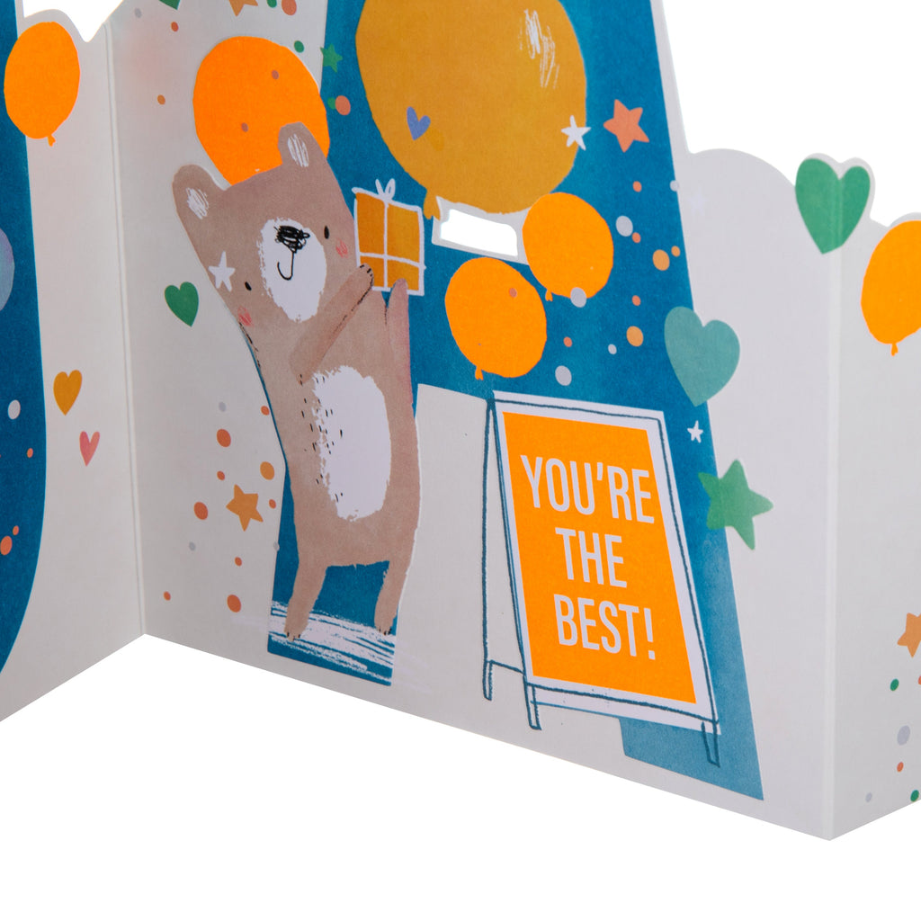 Father's Day Card - 3D Pull Out Love you Loads Design