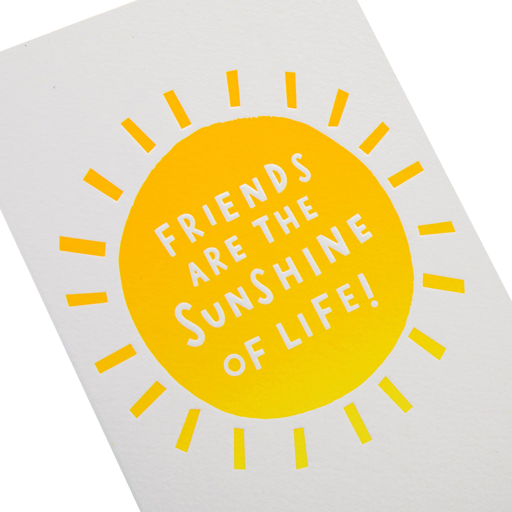 Birthday Card - Break the Rules Neon Sunshine & Rays Design
