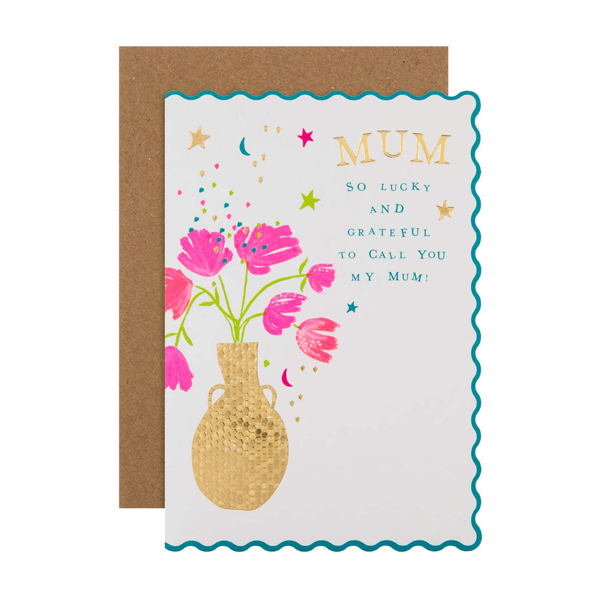 Hallmark Geburtstagskarte Für Mama – Süßes Design Mit Umschlag | Perfekt Zum Persönlichen Gestalten