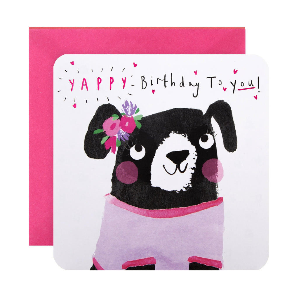 General Birthday Card -  Cute Contemporary Illustrated Design