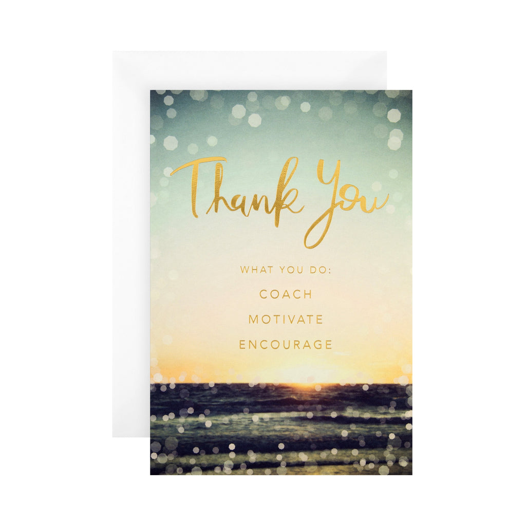 Emotive Thank You Card - Photographic 'State of Kind' Design