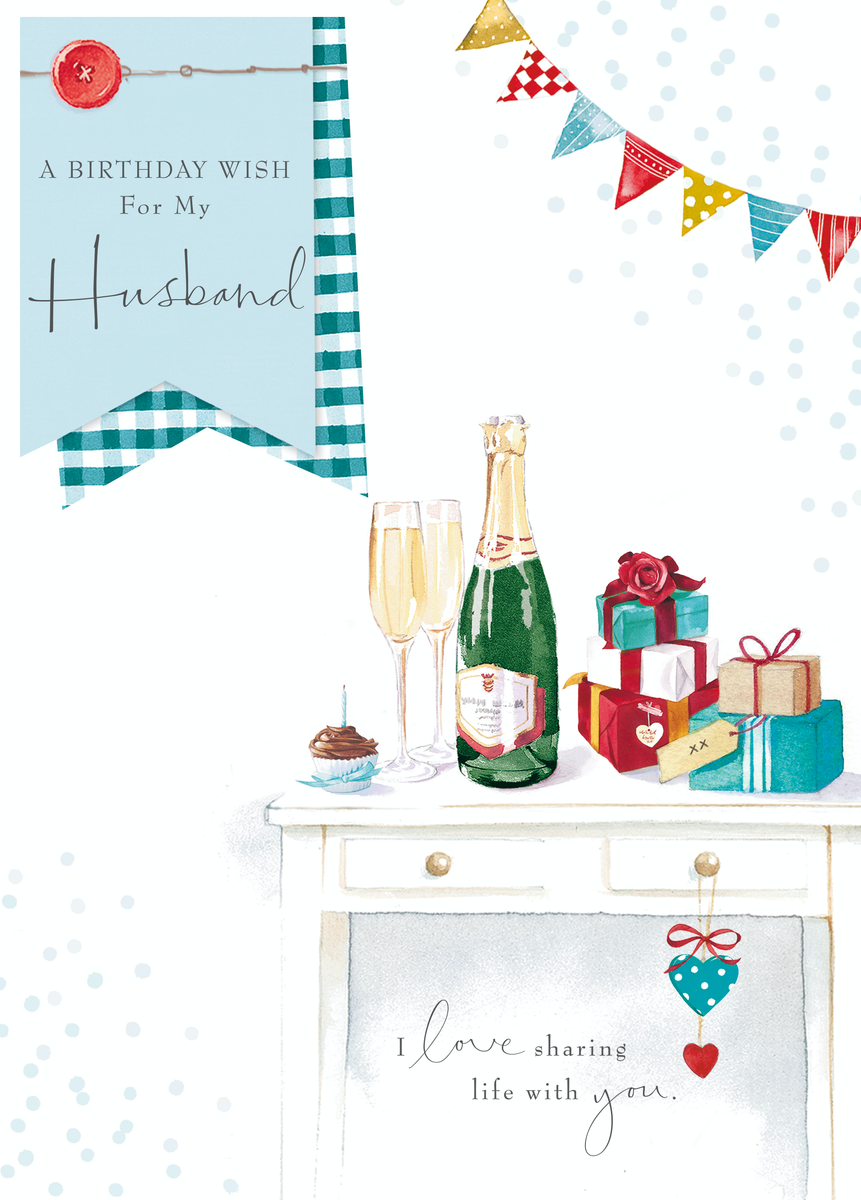 Personalised Birthday Card For Husband – Hallmark
