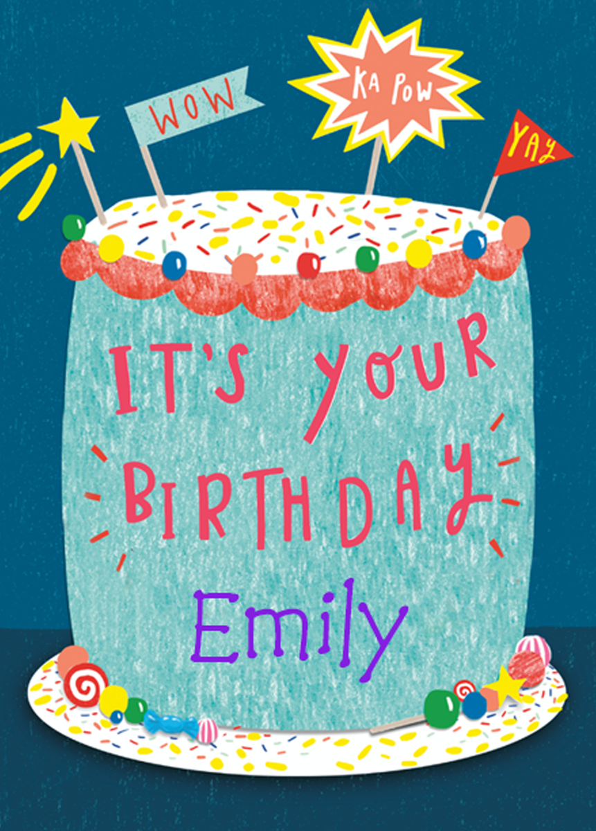 Personalised It's Your Birthday Card For Daughter Hallmark