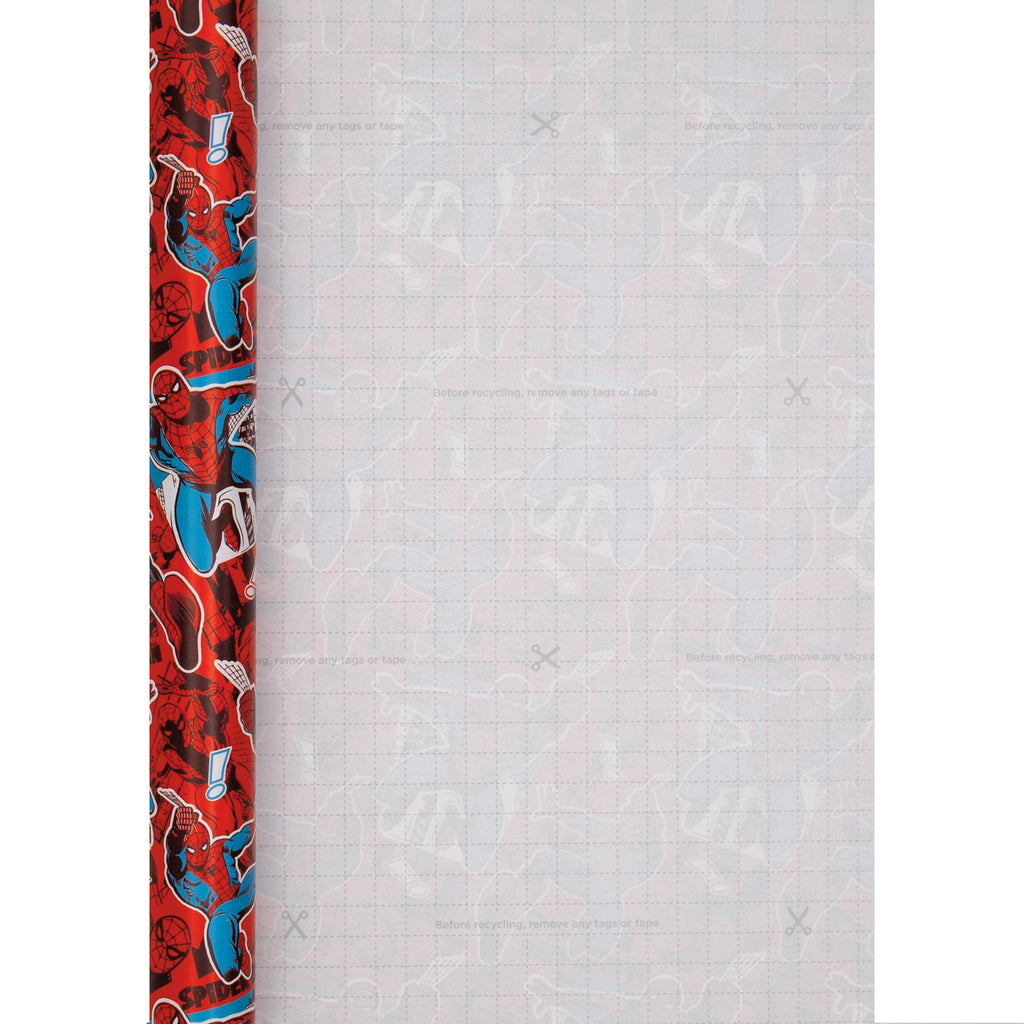 2M Any Occasion Wrapping Paper Roll - MARVEL Spider-Man Design