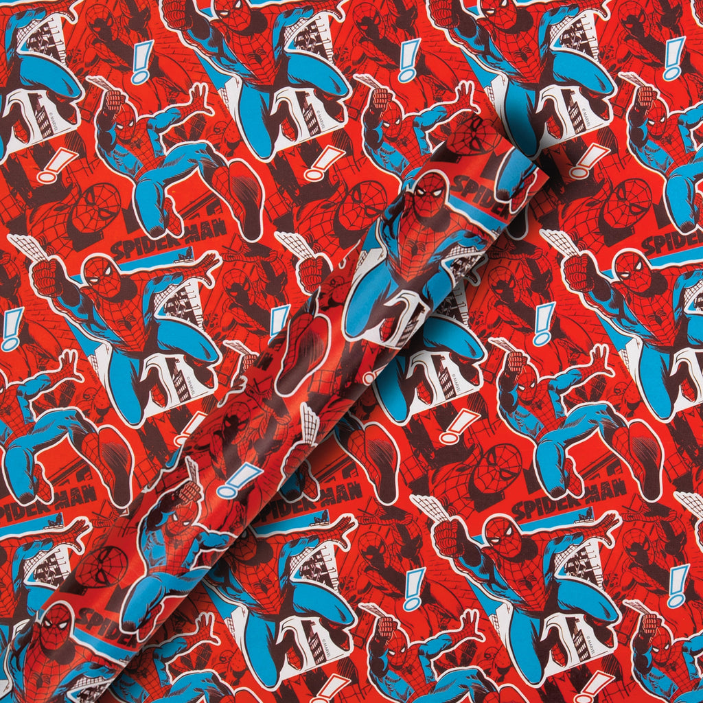2M Any Occasion Wrapping Paper Roll - MARVEL Spider-Man Design