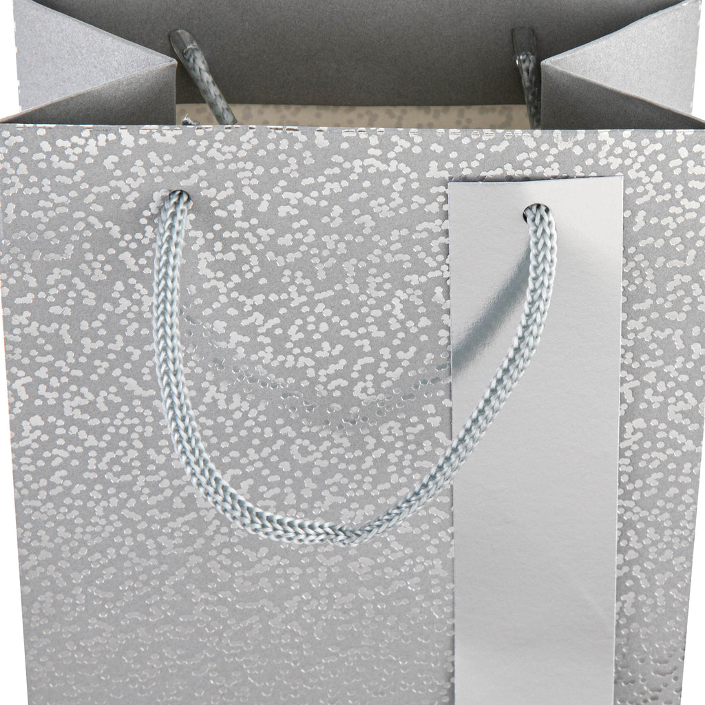 Bottle Bag - Silver Speckled Design