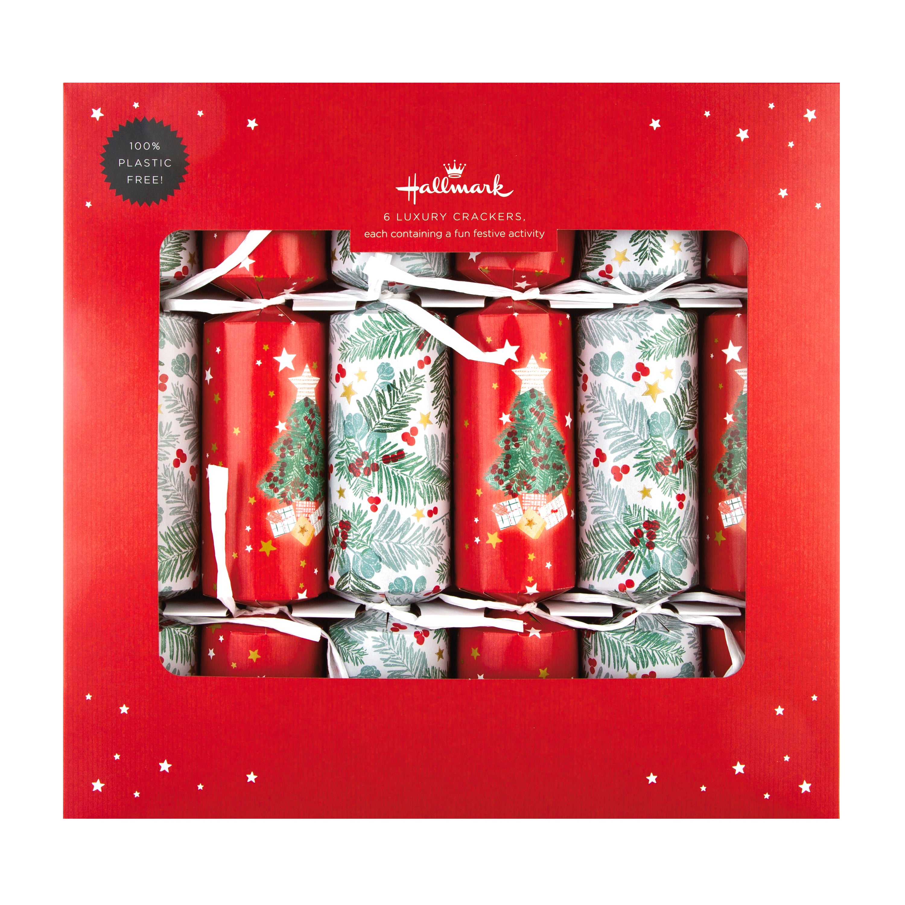 6 Tree Foliage Christmas Crackers | Hallmark UK