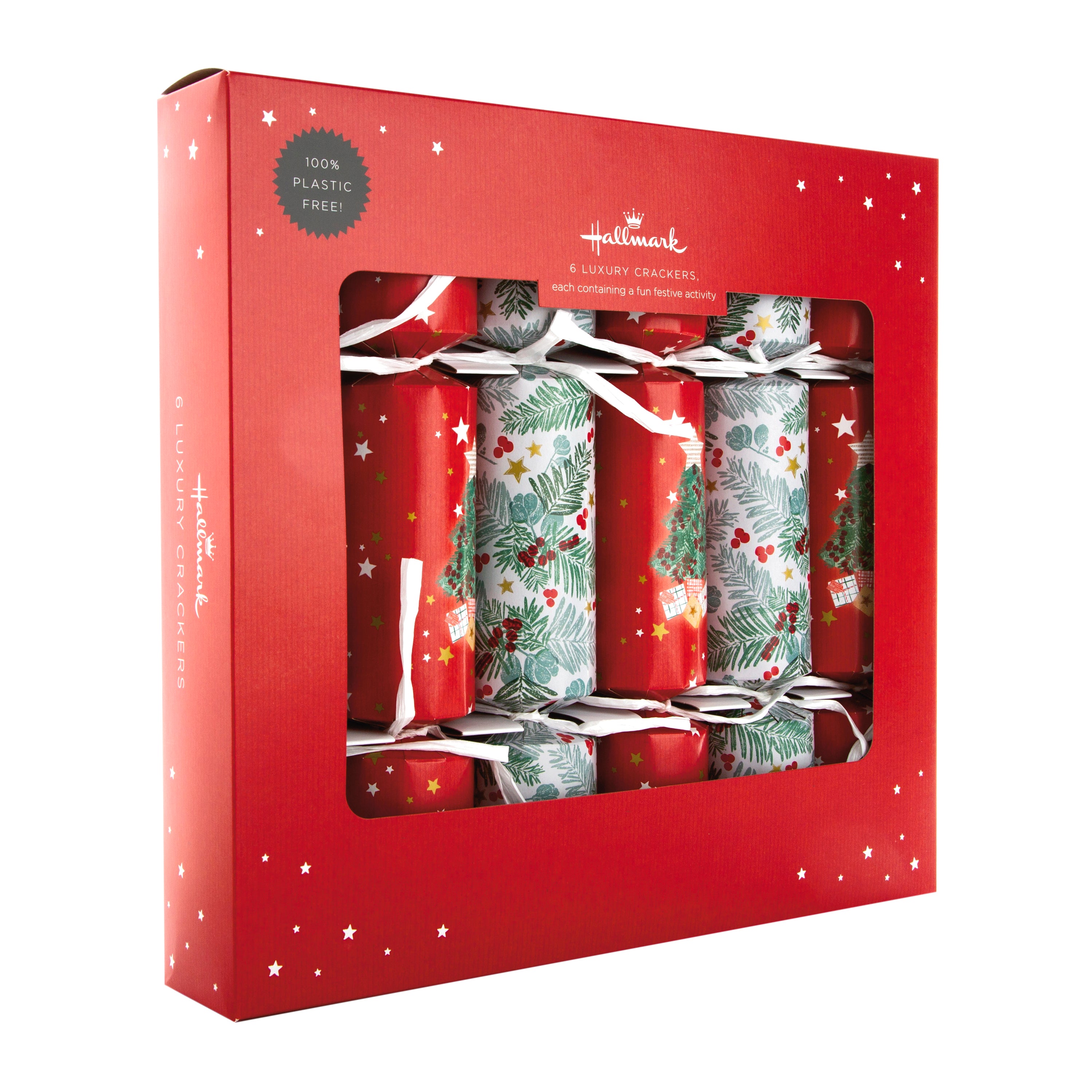 6 Tree Foliage Christmas Crackers | Hallmark UK