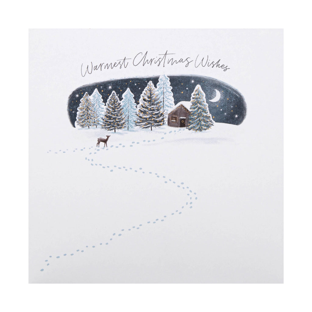Christmas Cards - Multipack of 8 in Winter Scene Design