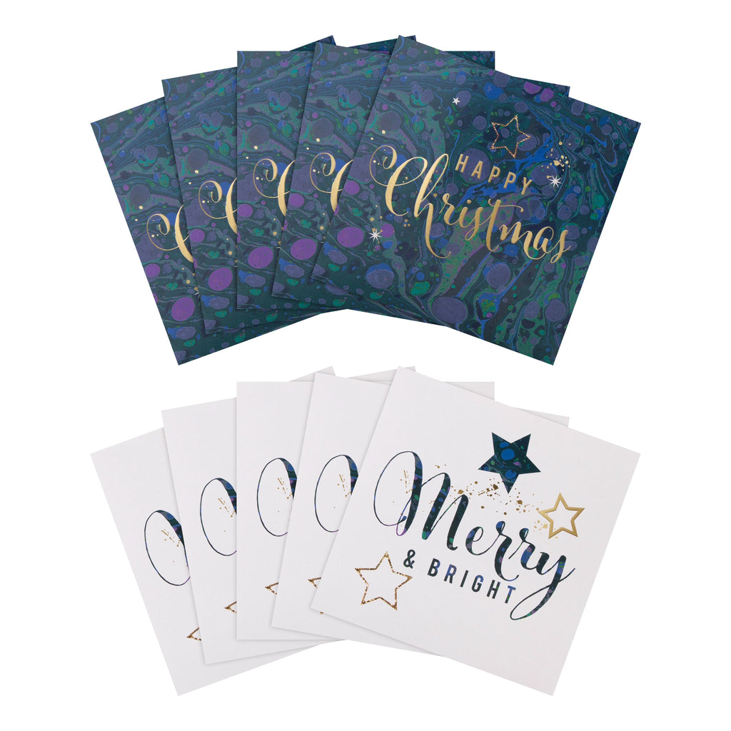 Charity Christmas Cards - Multipack of 10 in 2 Designs