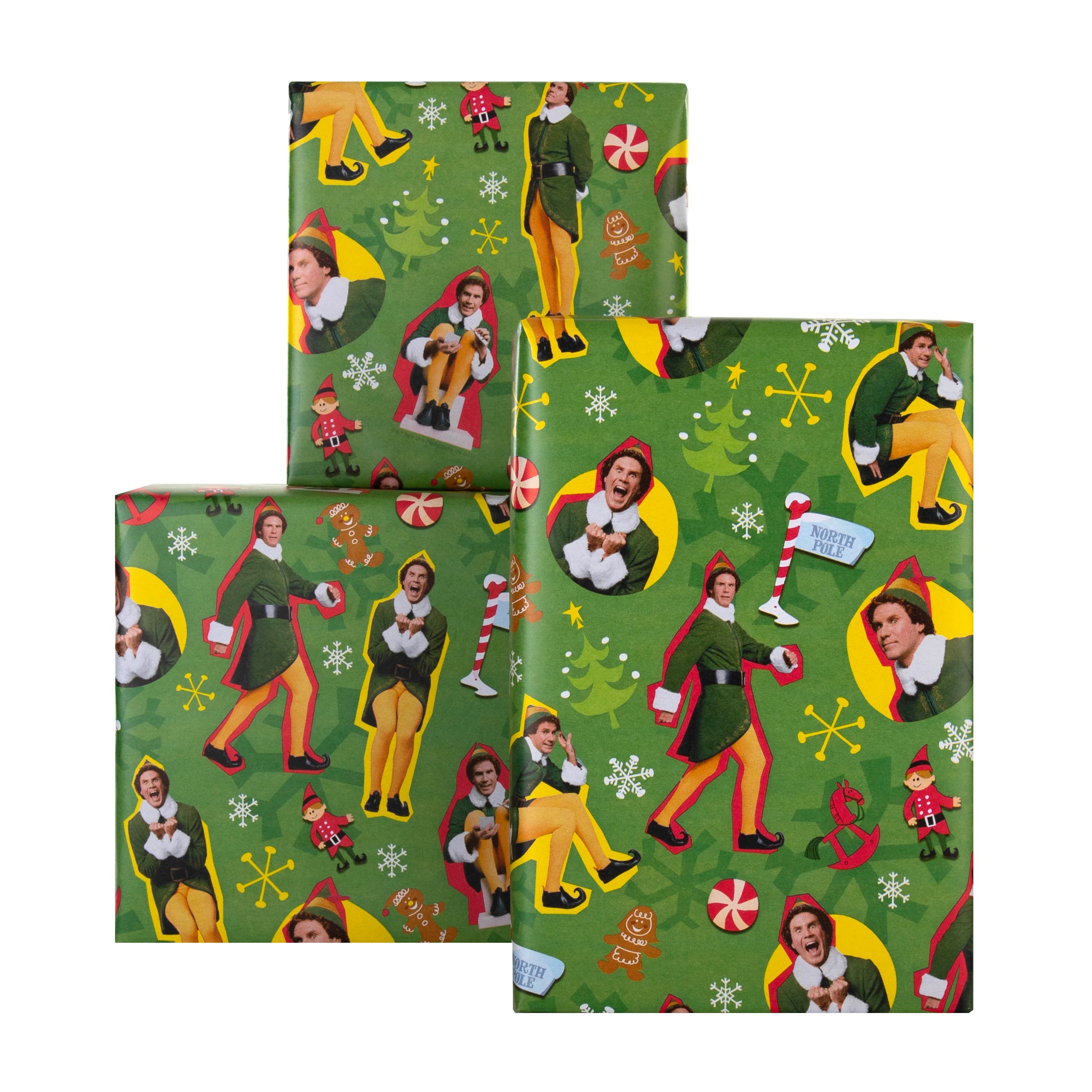 Multipack Buddy the Elf Christmas Wrapping Paper | Hallmark UK