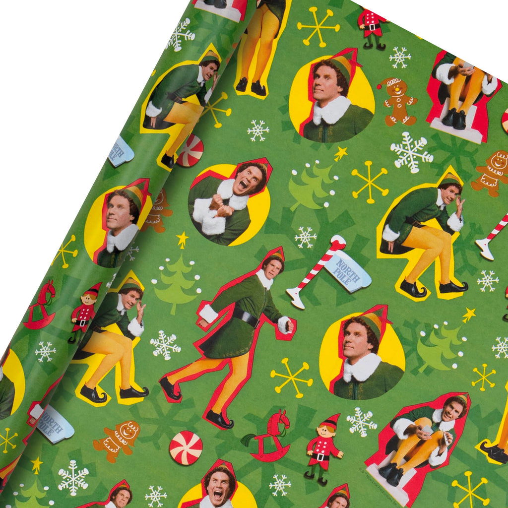 Multipack Buddy the Elf Christmas Wrapping Paper | Hallmark UK