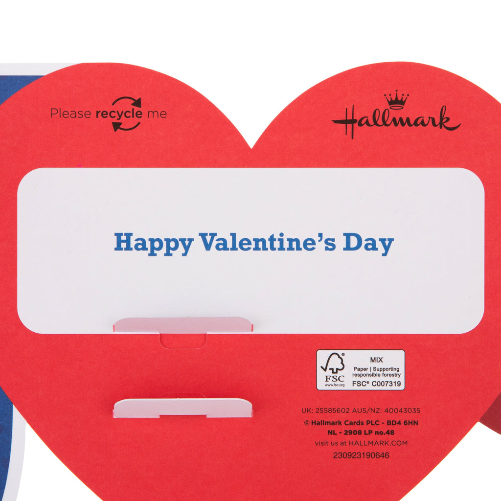 Valentine's Day Card for Husband - 3D Fold-Out Banner Design