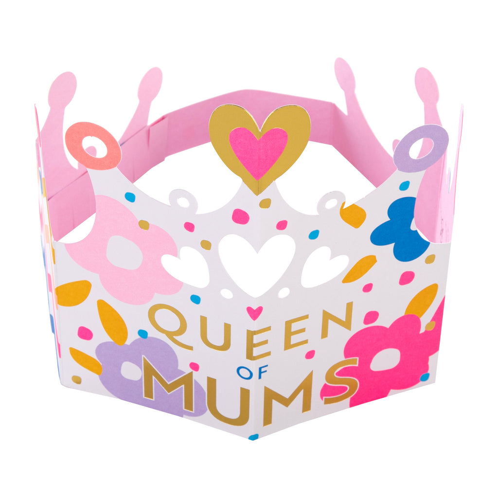 Hallmark Mother's Day Card for Mum - Wearable Floral Crown