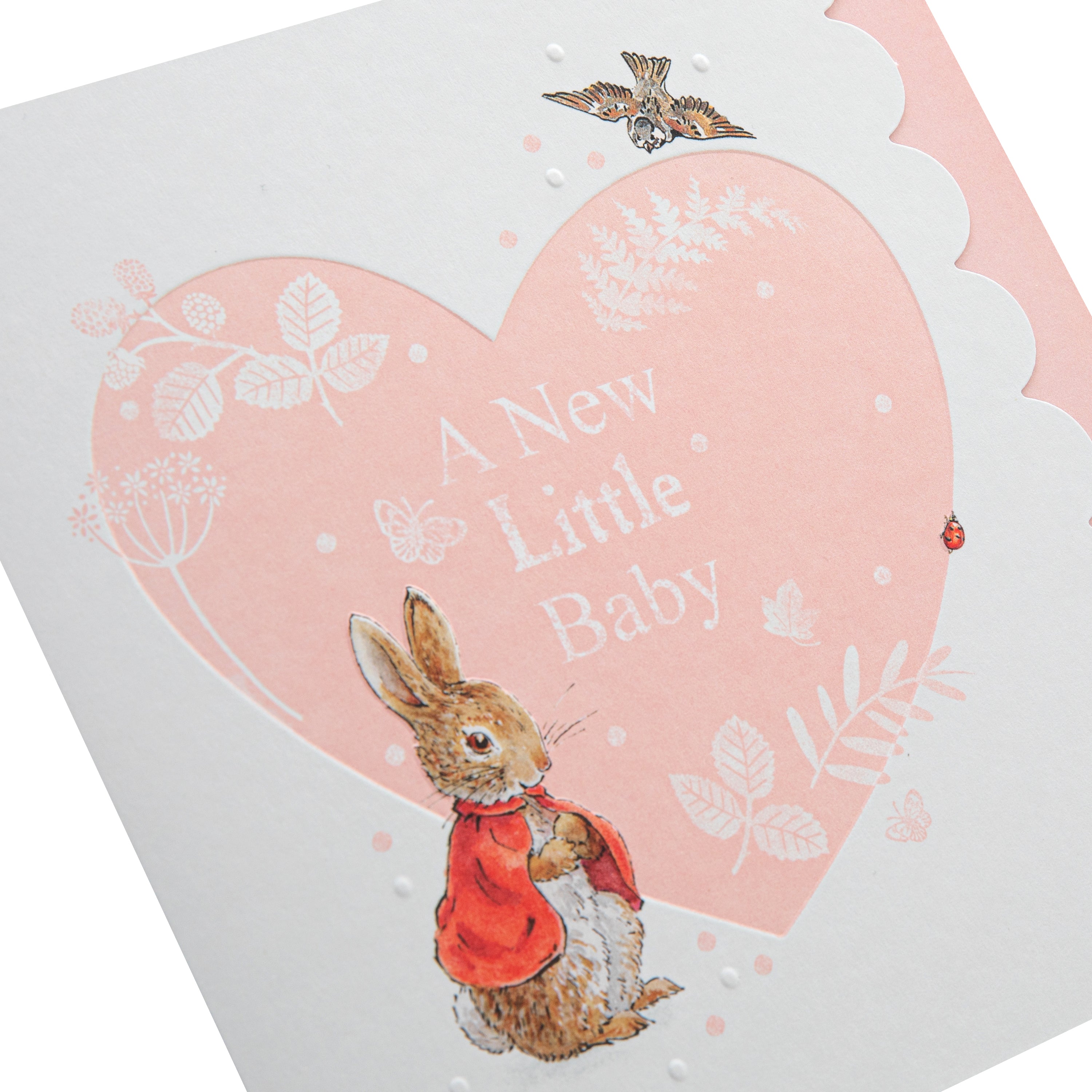 Baby Rabit Card New Baby Girl Beatrix Potter Peter Rabbit Card | Hallmark UK