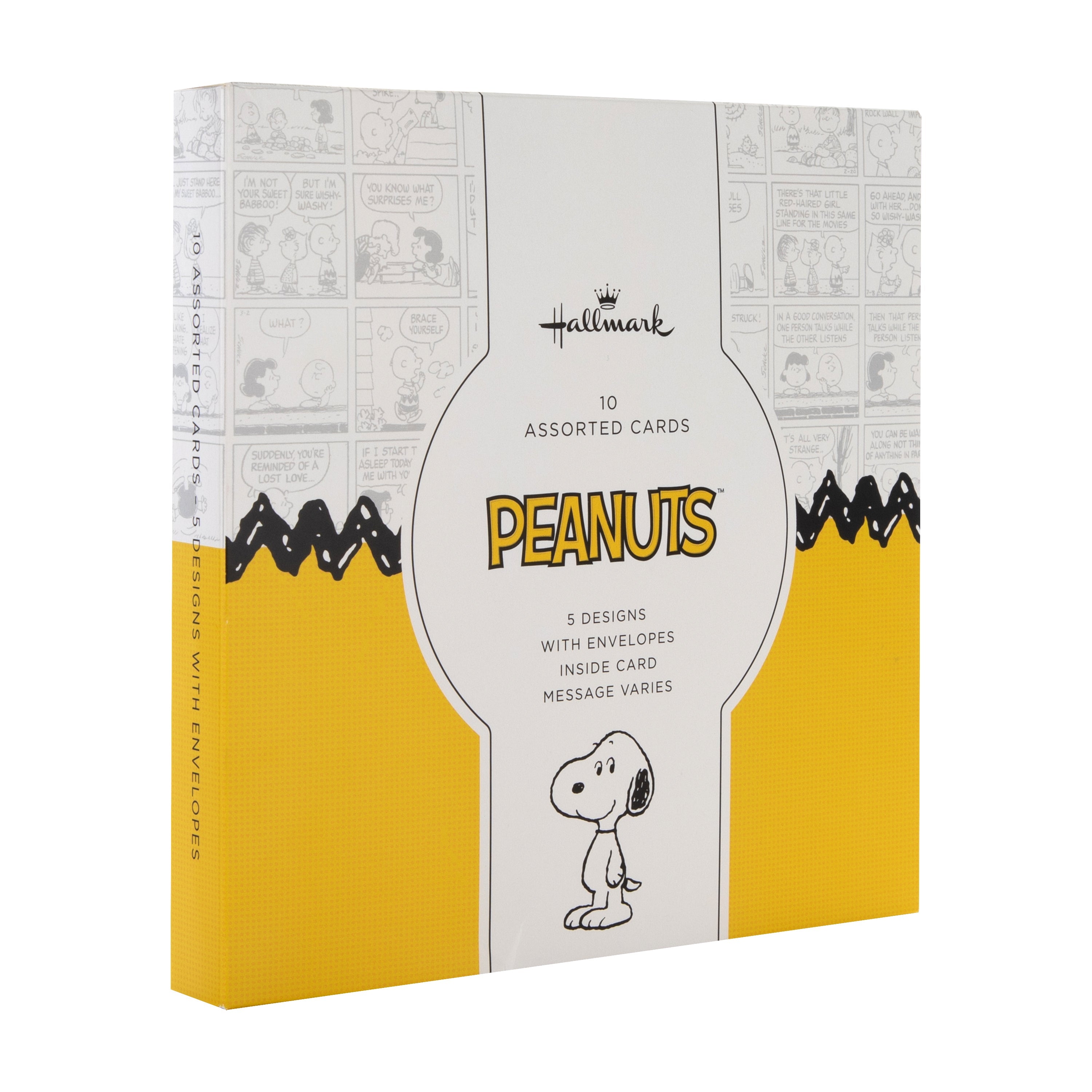 10 Pack Multipack PEANUTS™ SNOOPY Greeting Cards | Hallmark UK