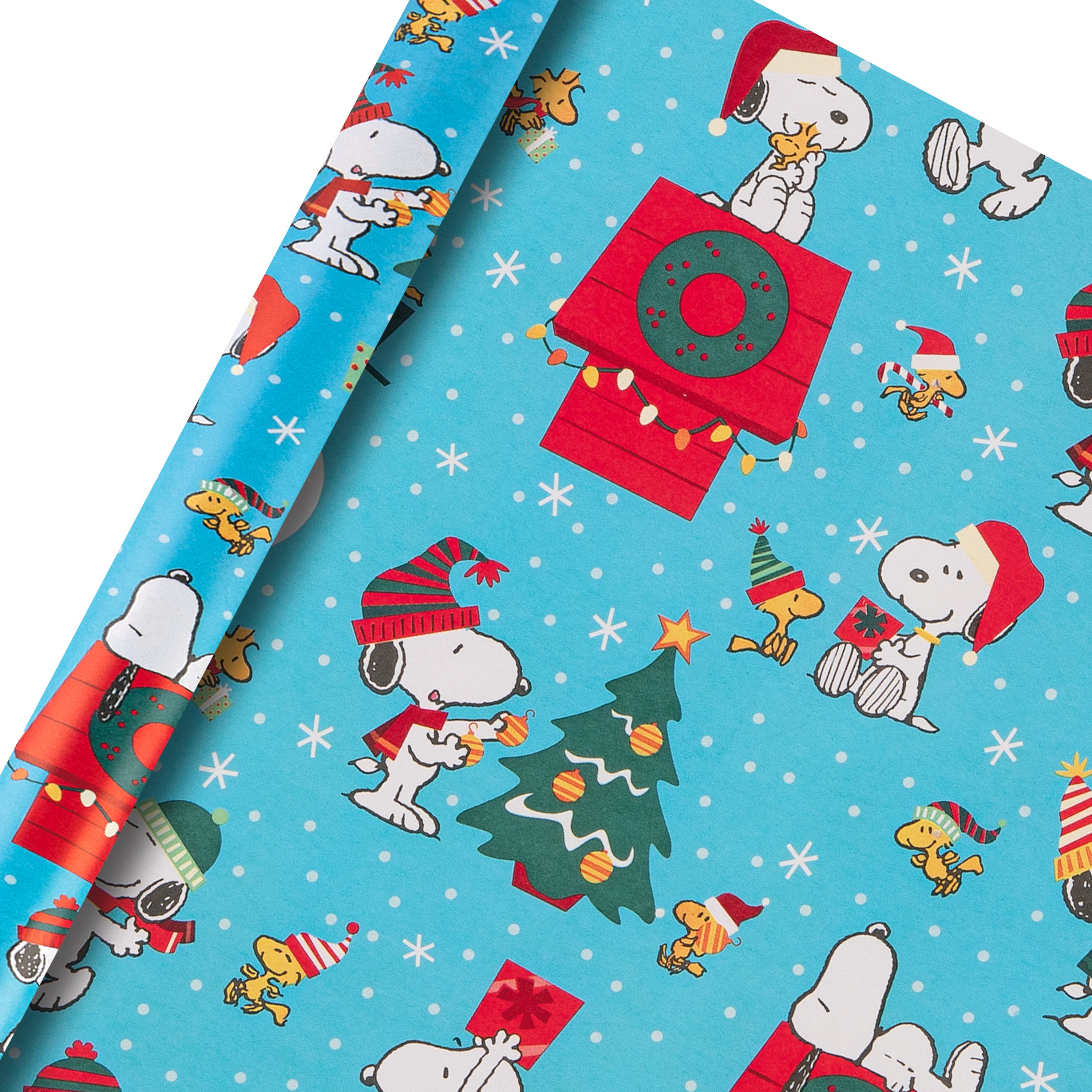 6M PEANUTS™ SNOOPY Christmas Wrapping Paper | Hallmark UK