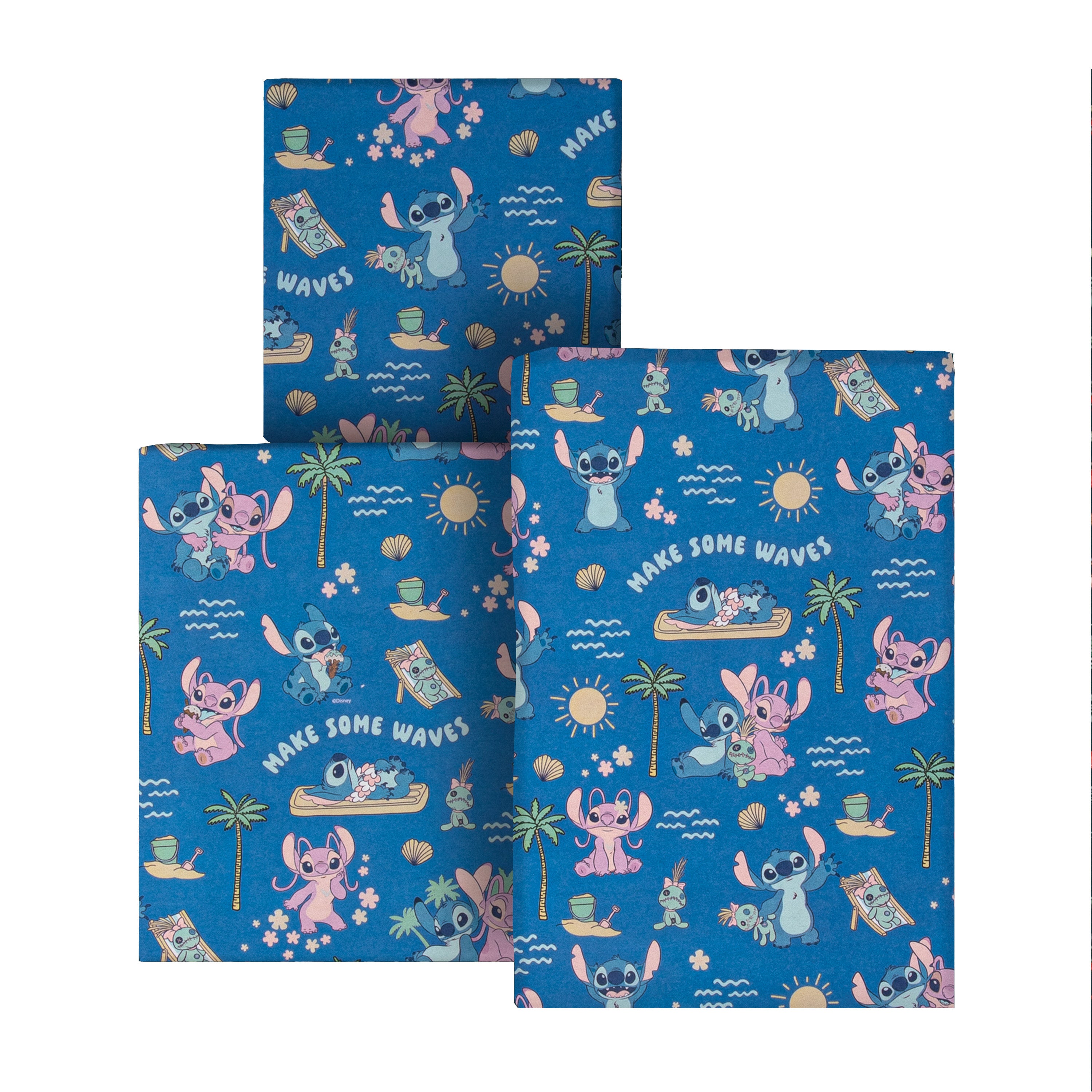 Stctoh Paper 6M 3 Pack Disney Lilo & Stitch Wrapping paper | Hallmark UK